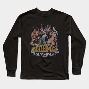 Wrestlemania NY-NJ Long Sleeve T-Shirt